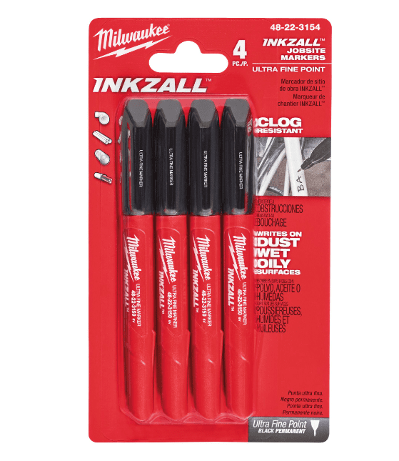 4 Marcadores INKZALL
