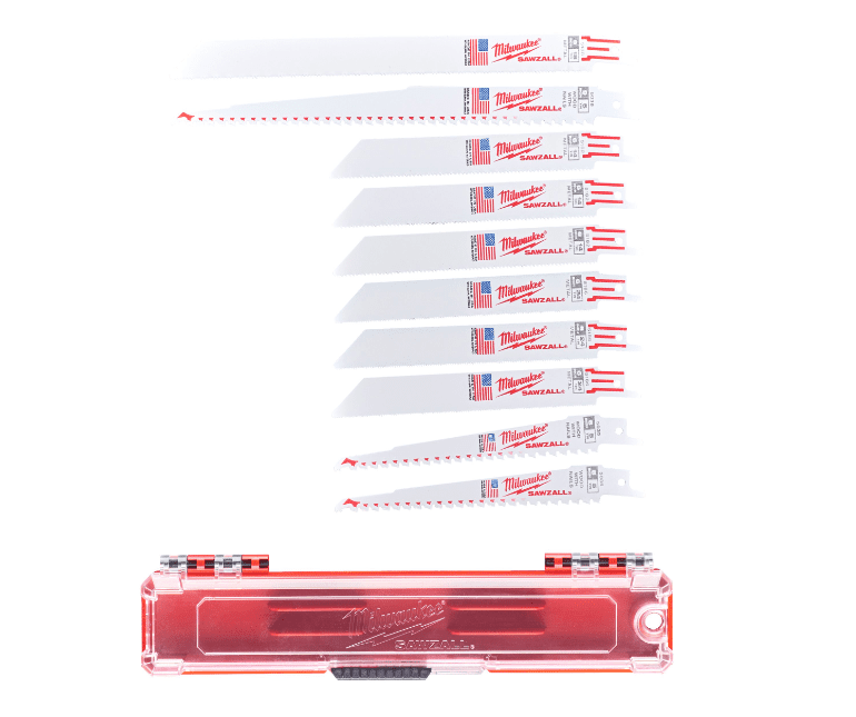 Kit de 10 Lâminas Sawzall