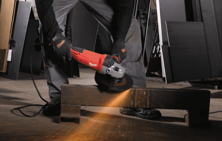Rebarbadora Alta Potência 2200W 180mm com AVS e Interruptor de Botão com Bloqueio - Image 6