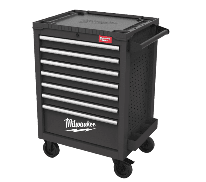 Carro de Ferramentas Cinzento de 7 Gavetas TOOGUARD de 69cm